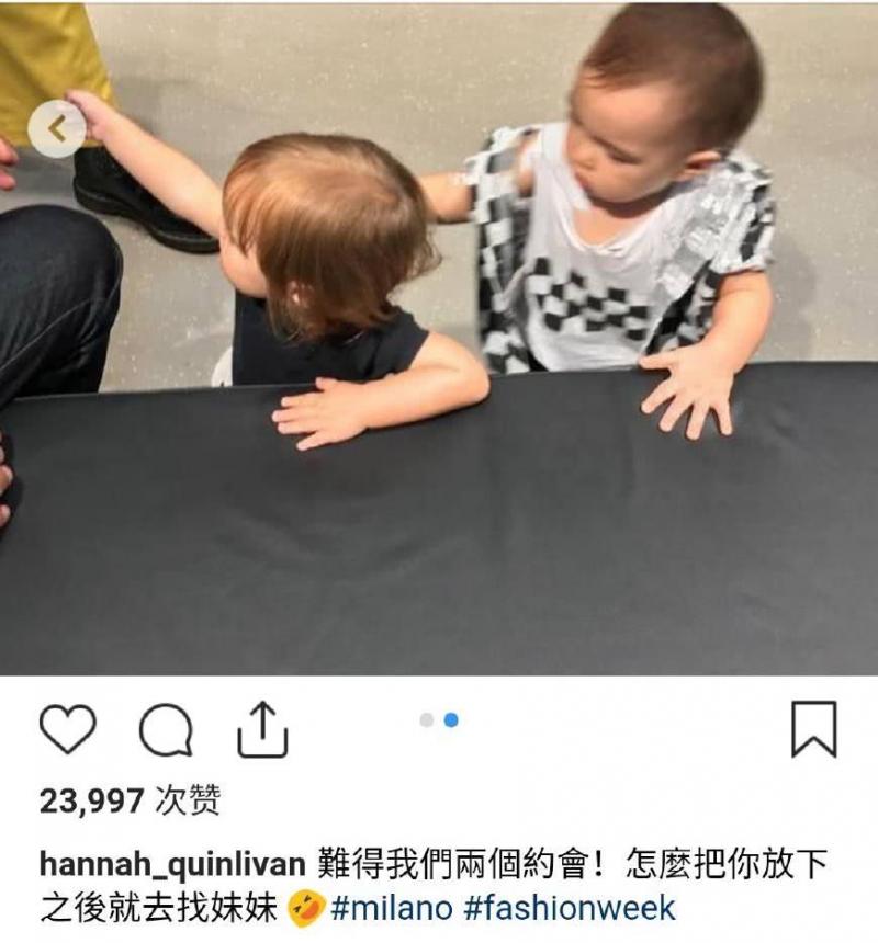 昆凌和兒子約會，曬正臉像周杰倫，小海綿探班baby，模樣乖巧可愛 