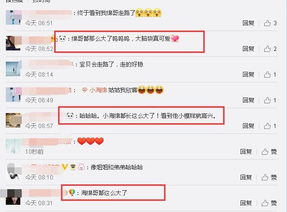 網友外國偶遇Angelababy帶娃，小海綿竟然都長這麼高了！