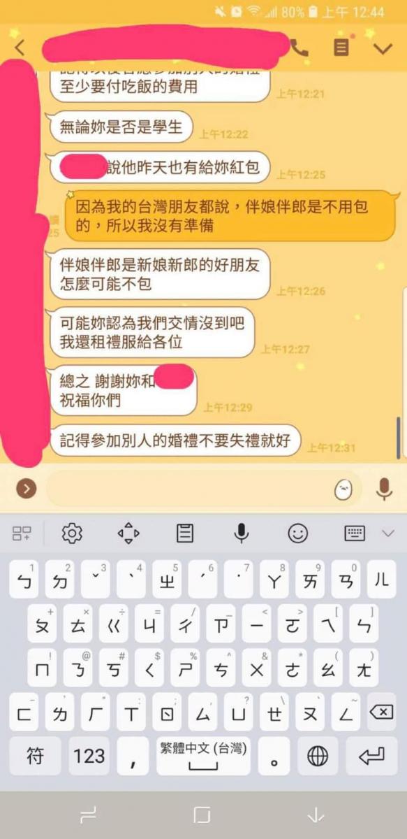 「沒收到祝賀！」工讀生受邀當老闆伴娘，沒包紅包...事後竟「慘遭老闆辭退」！