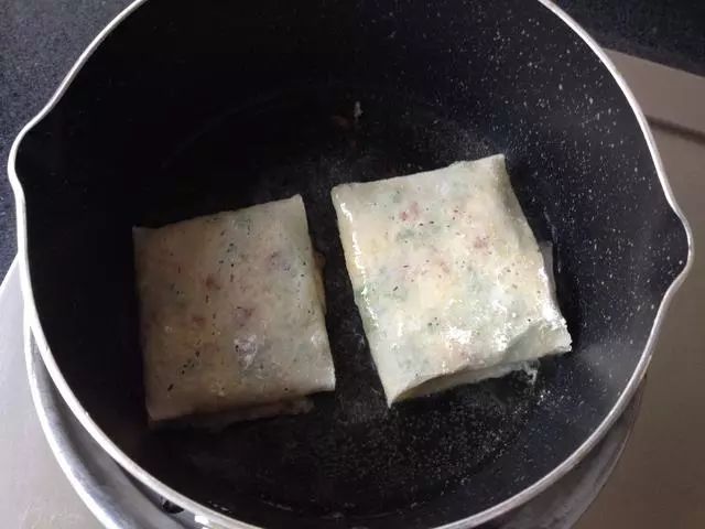 用春卷皮做網紅餅，外酥里糯超級好吃！