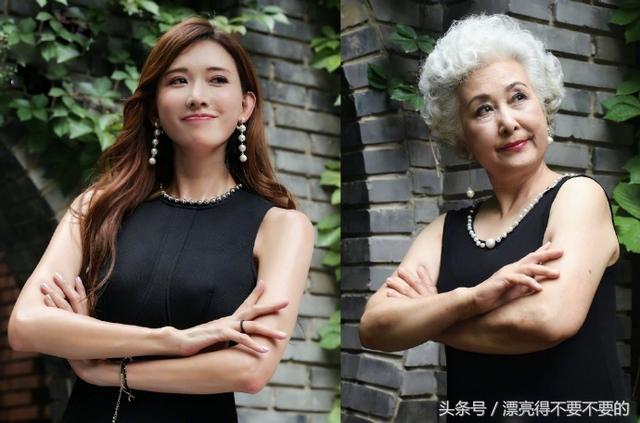 你的奶奶和林志玲之間，只差了一個會拍照的孫子