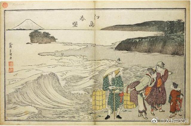 日本網友：葛飾北齋成了老爺爺後才覺醒，老了才知道什麼是浪
