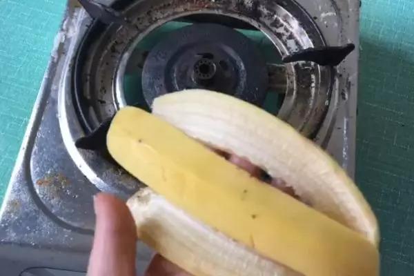 灶台髒了不好洗？只用一根香蕉，輕鬆搞定！