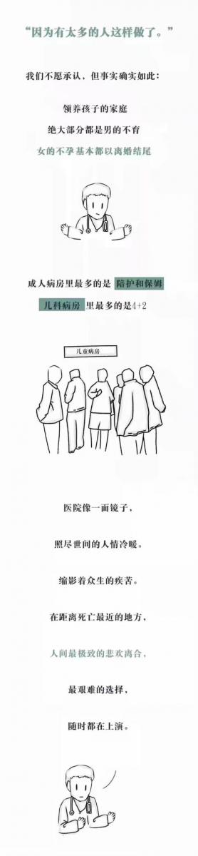 醫院裡的人性，很冷漠，卻很真實