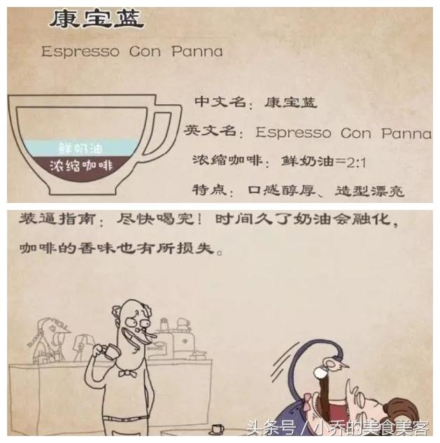 7種常見咖啡的入門知識，看懂了，咖啡廳里再也不會感到尷尬