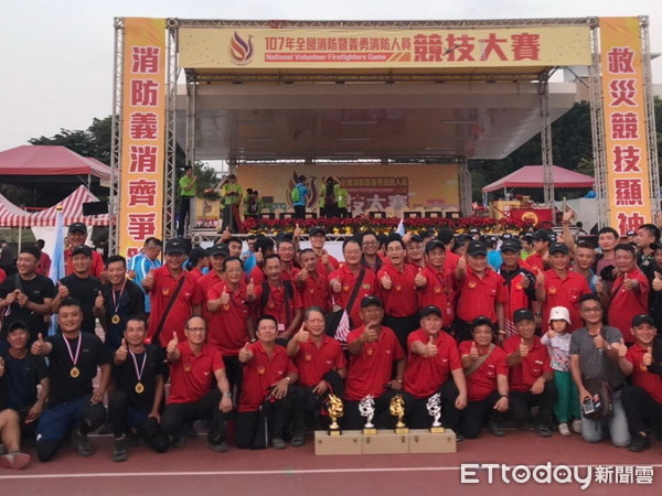 全國義消競技單項　宜蘭全國第1名