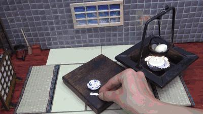 小哥哥還原宮崎駿動畫里的袖珍美食，270 萬粉絲看得直流口水！