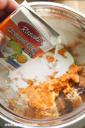 蒸雙色番薯糕 Steam Sweet Potato Cake