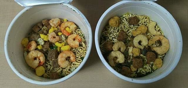 號稱能保存10年的日清杯麵現在變成什麼模樣？