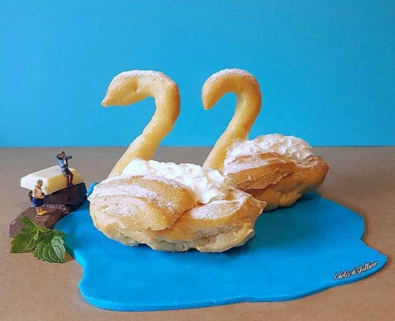 35個讓人捨不得吃的甜點藝術作品　食物竟然可以這樣玩