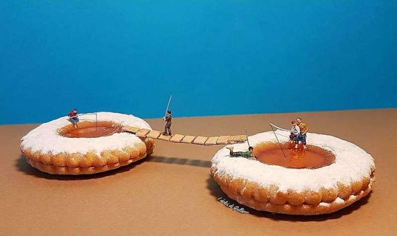 35個讓人捨不得吃的甜點藝術作品　食物竟然可以這樣玩