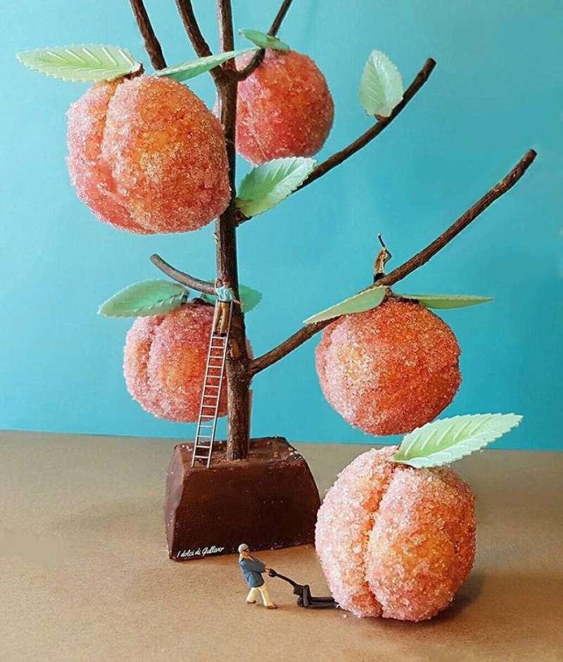 35個讓人捨不得吃的甜點藝術作品　食物竟然可以這樣玩