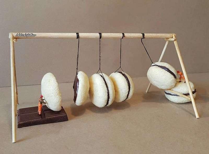35個讓人捨不得吃的甜點藝術作品　食物竟然可以這樣玩