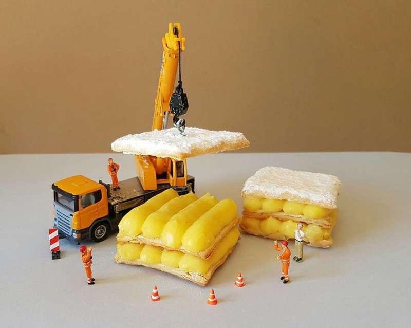 35個讓人捨不得吃的甜點藝術作品　食物竟然可以這樣玩