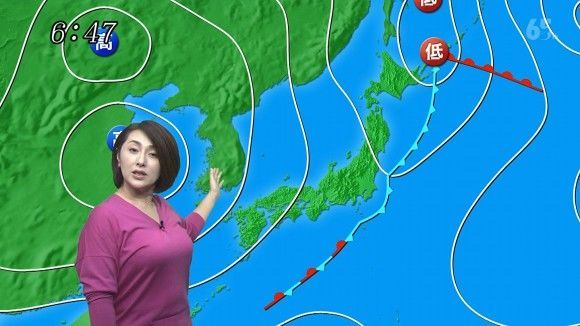 天氣預報主播太H！一個側身… 看到啦「熟女の形狀」聳立 網:絕對是故意(25P