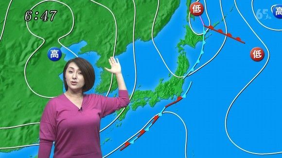 天氣預報主播太H！一個側身… 看到啦「熟女の形狀」聳立 網:絕對是故意(25P