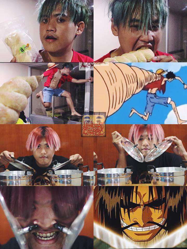 用海苔一秒變「猛毒」　低成本Cosplay之神又再讓大家跪了