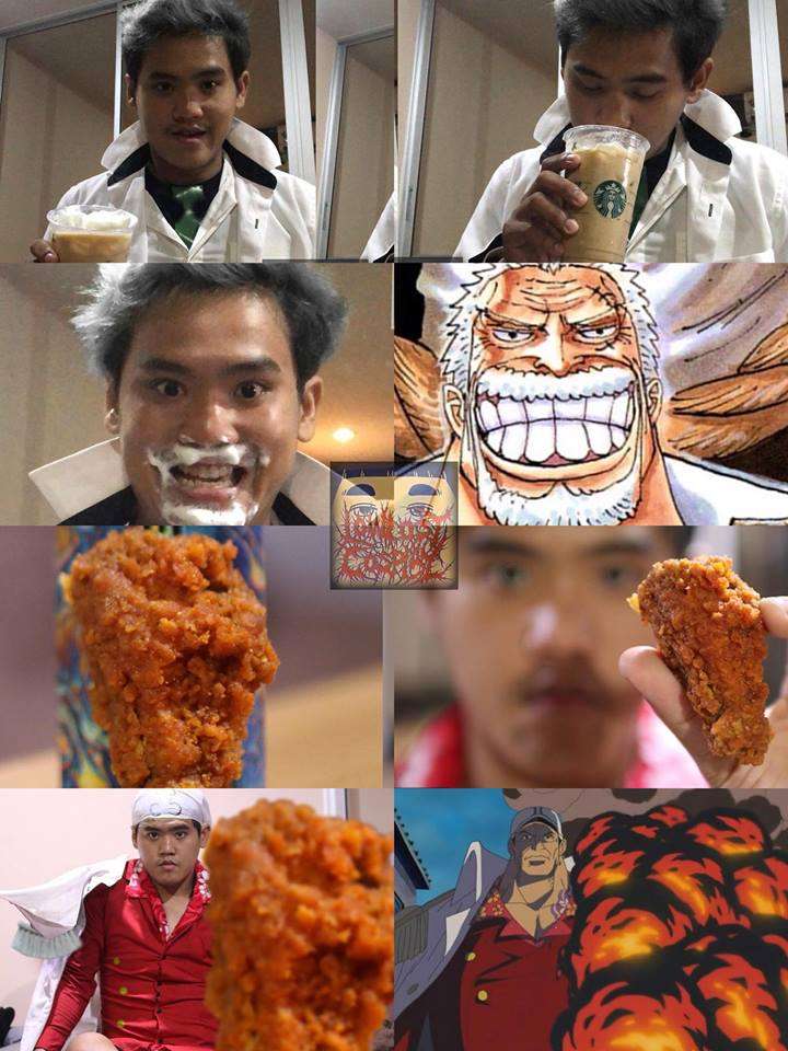 用海苔一秒變「猛毒」　低成本Cosplay之神又再讓大家跪了