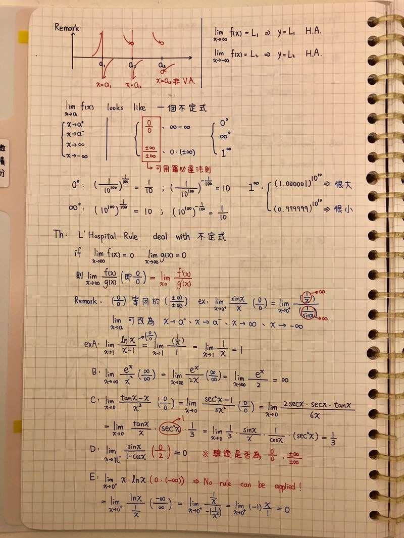功德無量的「微積分筆記」　交大生寫得超工整：小時後學過書法