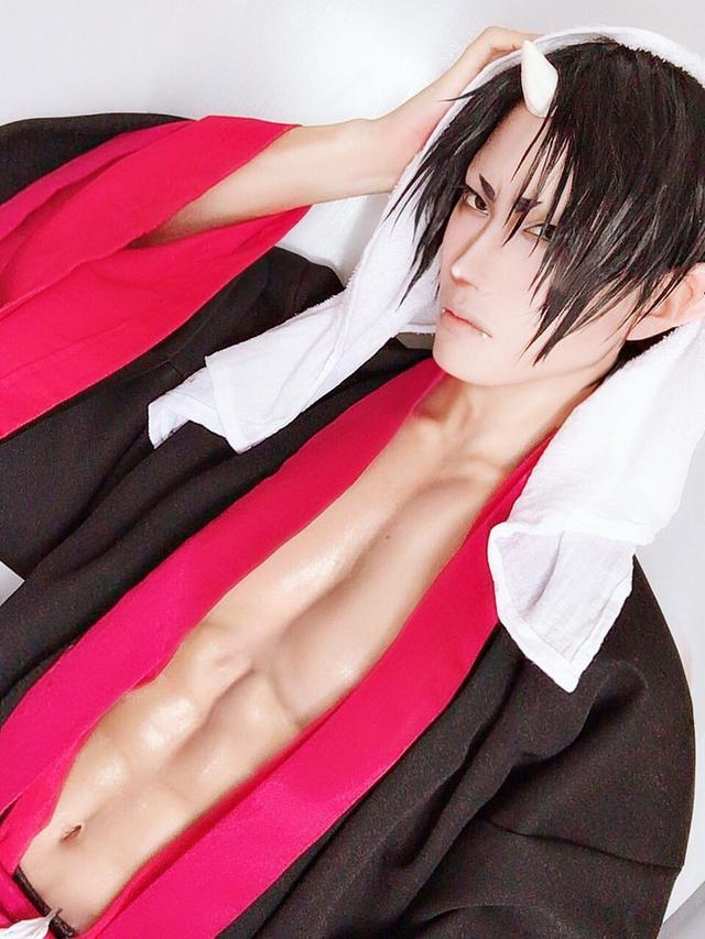 日本超強帥哥朔夜Sakuya，神還原迷人的反派角色獵人「西索」！