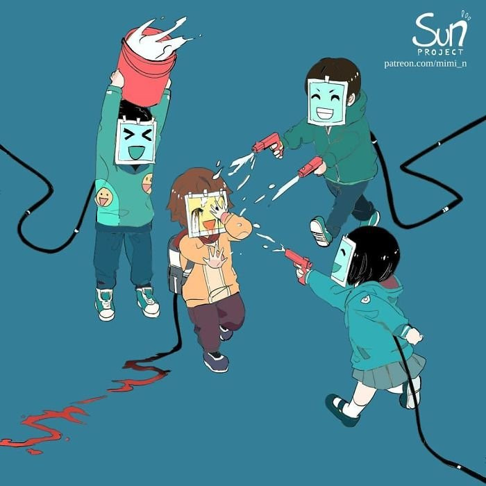 這樣怎能不瘋？　40張插畫一次揭開社會的「最病態事實」