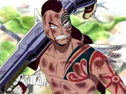 他是海賊最勇猛的戰士之一，曾擊殺艾尼路，和路飛不分上下！