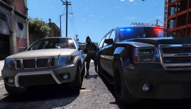 《GTA5》特警執法後，開車去了哪裡？看完後整個人都不好了！