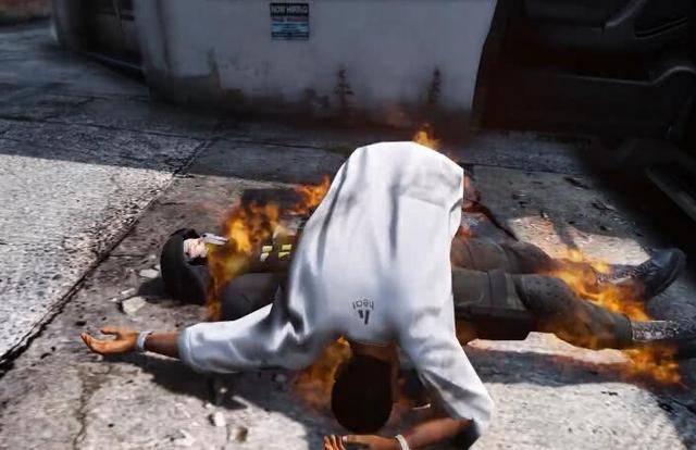 《GTA5》特警執法後，開車去了哪裡？看完後整個人都不好了！