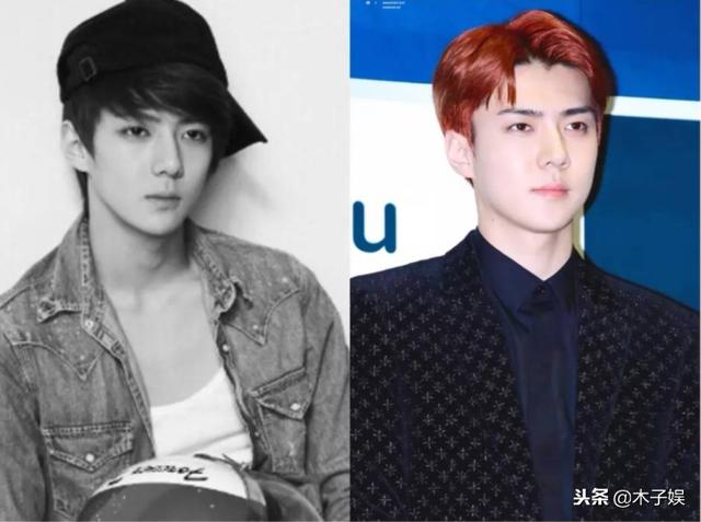 EXO十二位今昔對比照：吳亦凡胖了，鹿晗洋氣了，燦烈更年輕了