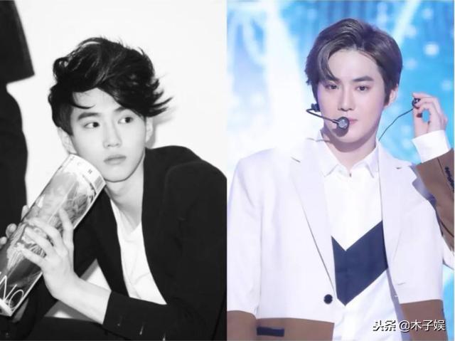 EXO十二位今昔對比照：吳亦凡胖了，鹿晗洋氣了，燦烈更年輕了