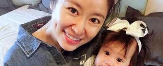 林心如2歲女兒美的過分，完全繼承爸媽優點，是個大眼「睫毛精」
