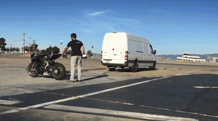 這種摩托車一旦開賣，誰還會去買汽車啊！簡直帥呆了