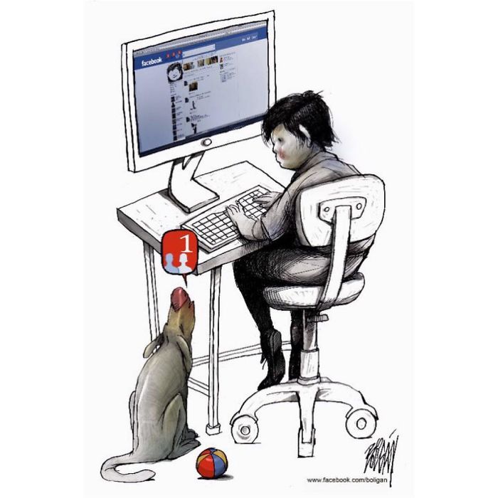 20張「諷刺各種社會問題」的寫實插畫,令人深思...