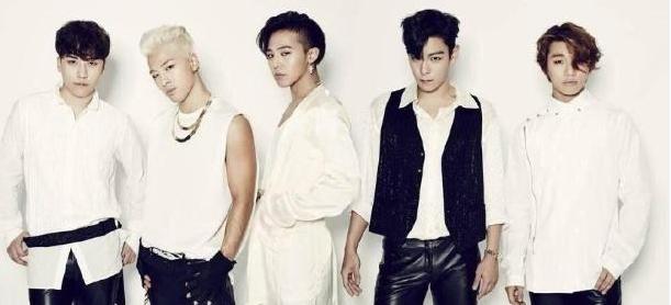 韓流比較資深的團體，Bigbang少女時代上榜，東方神起還是很受歡迎