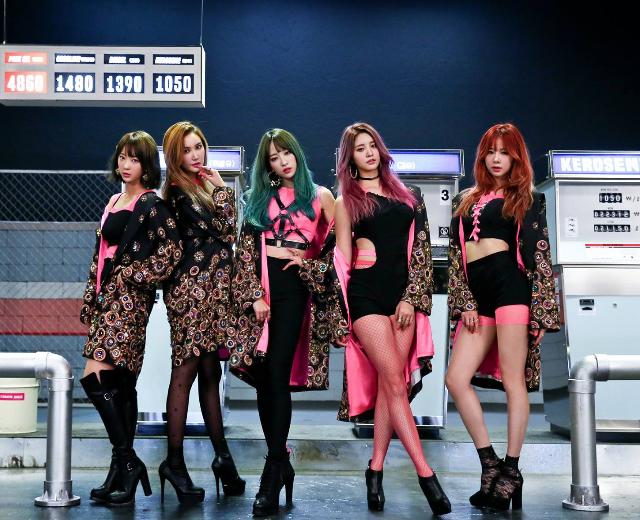 EXID「巨人團」稱號由何而來？五位成員個個都高，真「巨人」！