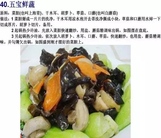 70道寺院素食菜譜，簡單美味，轉發功德無量！