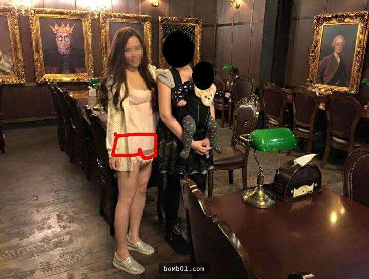 她出賣正妹好友「沒穿褲子」的驚嚇畫面，就連眼睛超利的網友也看好久才看出其中玄機啊！XD
