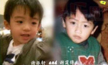 謝霆鋒小兒子近照，長得和他一模一樣，實力打臉「像陳冠希言論」!