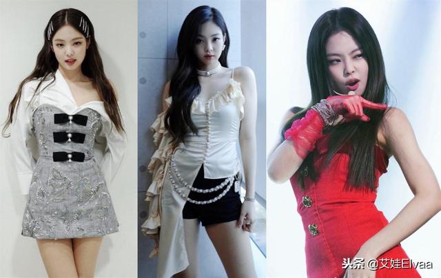 Jennie的solo舞台造型小合輯，一個人簡直太美了，美的有點認不出