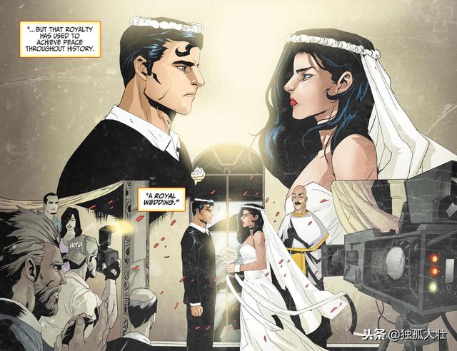 《未來正義聯盟》神奇女俠愛上蝙蝠俠，可惜她只能跟超人結婚！