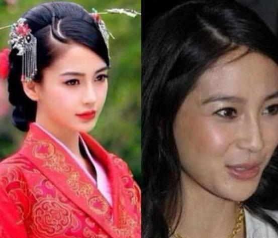 范冰冰卸妝後，張柏芝卸妝後，楊冪卸妝後，只有她卸妝後不減分!