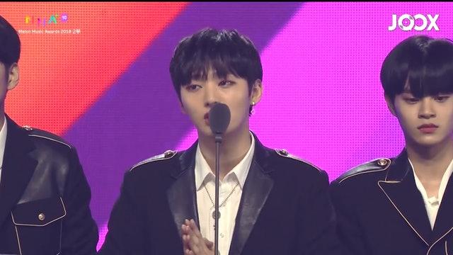 「MMA2018」Wanna One首奪年度唱片獎：感謝Wannable實現夢想
