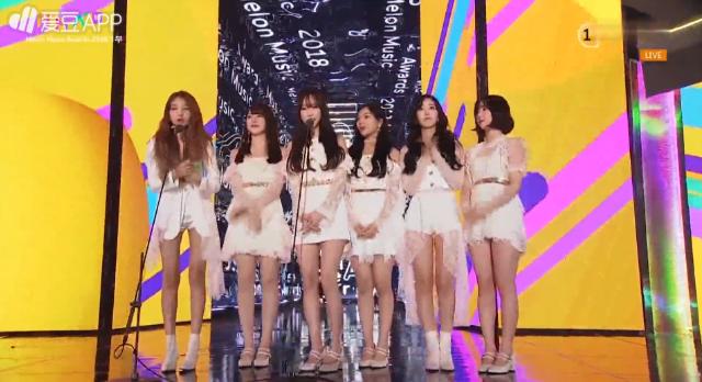 [GFRIEND][分享]181201 GFRIEND憑藉《夜》獲得「2018 MMA」最佳MV獎！