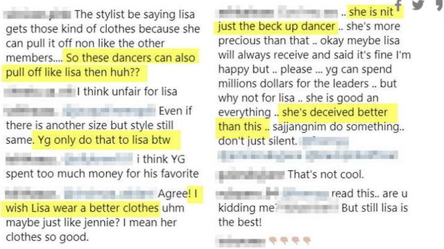 YG失去大牌造型師，BLACKPINK LISA的服飾竟然淪落到伴舞級別！