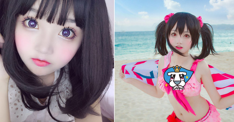 「娃娃眼蘿莉Coser」萌到讓人嫑嫑…沒想到「解開封印」所有人立刻阿阿受不了！(13P)  