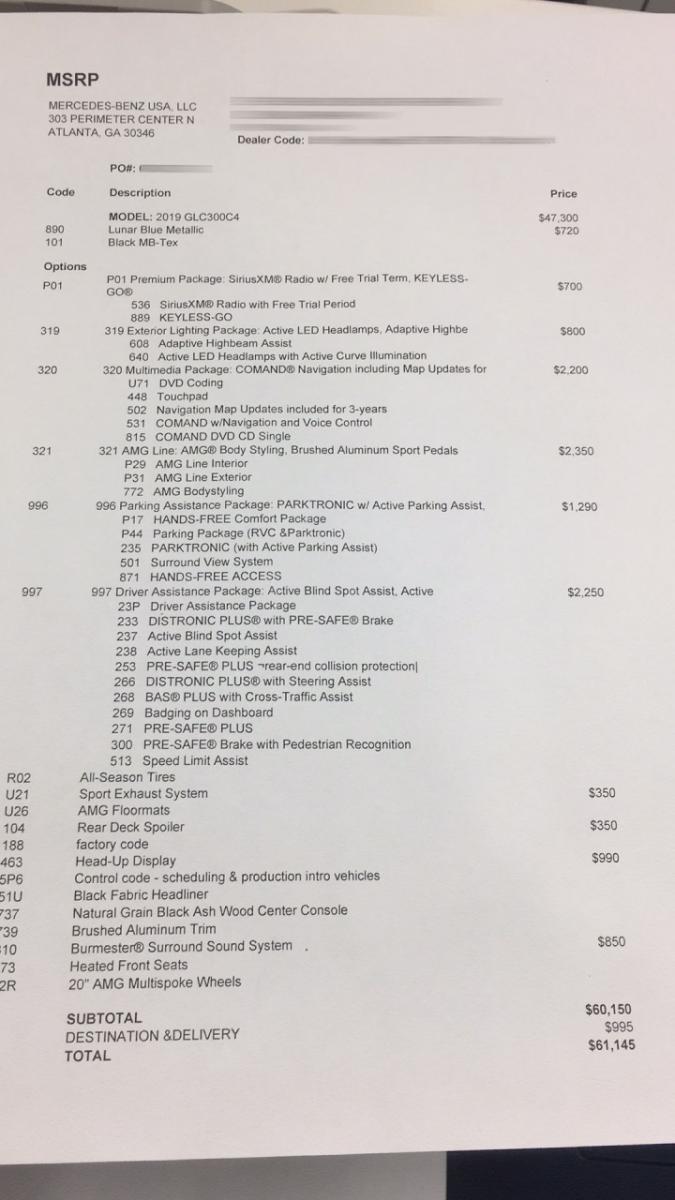 2019 客訂 GLC 300 Coupe 開箱