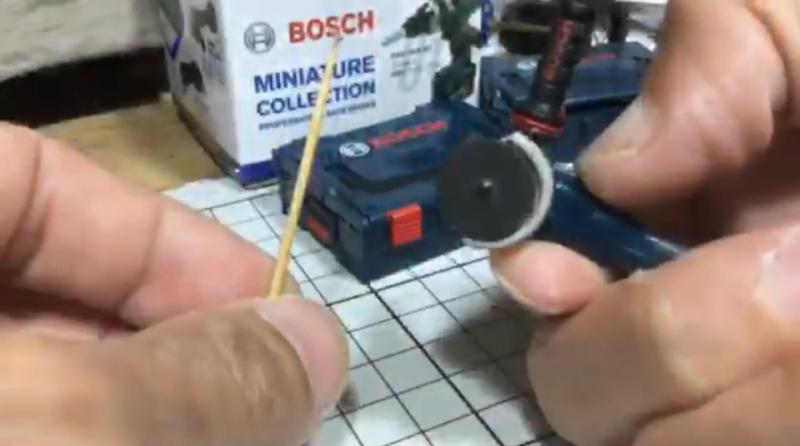 扭蛋轉出來的電鑽「真的可以鑽」！　網友超神改造讓玩具都活過來