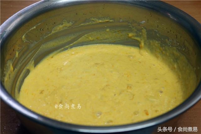 簡單美味的馬拉糕，像一座金山，年節做來吃，寓意感十足！