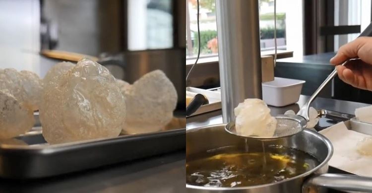 米其林大廚推自創菜「炸空氣」賣天價！咬下竟噴清新芬多精… 網傻：不就地瓜球？ - 搖一搖茶就醒了