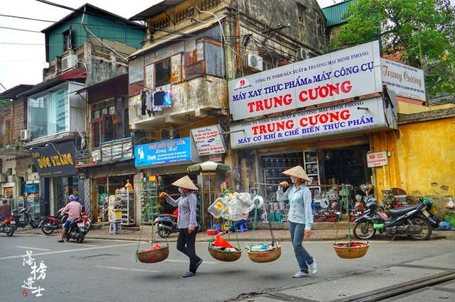 這條老街區是越南河內的著名景點，但一般遊客進來容易出去難